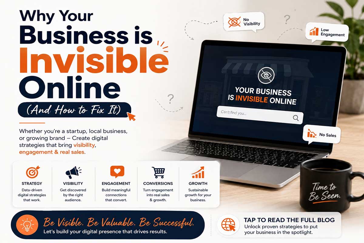 Why Your Business is Invisible Online (And How Ludhiana's Best Digital Marketing Team Can Fix It)